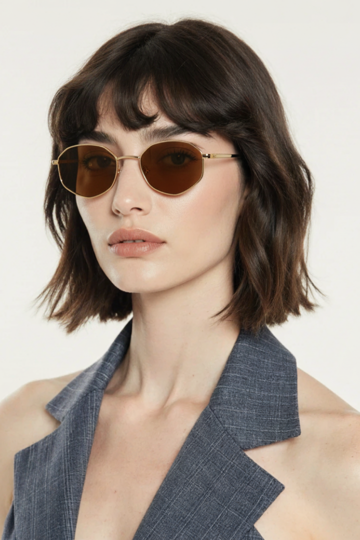 Óculos de Sol Triangular Feminino Lume