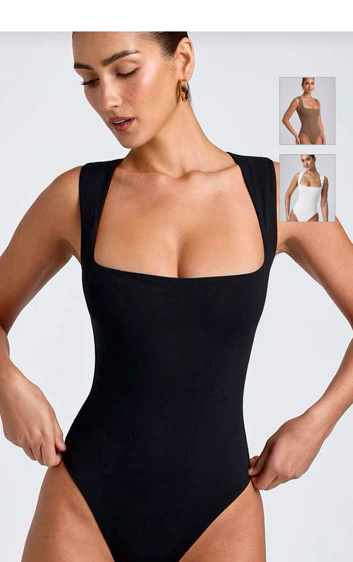 Kit 3 Body Malibu Premium Suplex Feminino